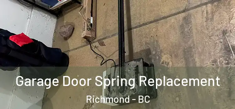  Garage Door Spring Replacement Richmond - BC